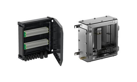 instrument junction box sizes